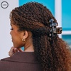 image:imageTELETIES  Large Hair Clip  Strong Grip Bendable Teeth Comfortable Curved Design  Ideal for Thick Hair  For All Hair Textures  TortoiseTortoise
