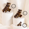 image:imageTELETIES  Large Hair Clip  Strong Grip Bendable Teeth Comfortable Curved Design  Ideal for Thick Hair  For All Hair Textures  TortoiseTortoise
