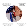 image:imageTELETIES  Large Scrunchie  100 Natural Silk Hair Scrunchie  Soft amp Gentle on Hair  Prevents Breakage amp Damage  Safe for Sleep  Ideal for ThinMedium Hair  All Hair Textures  Independence Bae