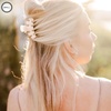 image:imageTELETIES  Small Hair Clip  Hair Claw Clips for Women  Strong Grip Bendable Teeth Comfortable Curved Design  Ideal for Thin or Short Hair  For All Hair Textures  TortoiseAlmond Beige