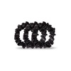 image:imageTELETIES  Small Scrunchie  100 Natural Silk Hair Scrunchie  Soft amp Gentle on Hair  Prevents Breakage amp Damage  Safe for Sleep  Ideal for ThinMedium Hair  For All Hair Textures  Jet Black