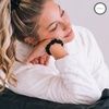 image:imageTELETIES  Small Scrunchie  100 Natural Silk Hair Scrunchie  Soft amp Gentle on Hair  Prevents Breakage amp Damage  Safe for Sleep  Ideal for ThinMedium Hair  For All Hair Textures  Jet Black