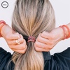 image:imageTELETIES  Small Spiral Hair Coils  For ThinMedium Hair  Ponytail Holder for Women  Phone Cord Hair Ties  Strong Grip No Rip Water Resistant No Crease  Spring  3 pack  Spring SplashSmall  Dreamsicle