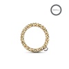 image:imageTELETIES  Spiral Hair Coils  Ponytail Holder Hair Ties for Women  Phone Cord Hair Ties  Strong Grip No Rip Water Resistant No Crease Hair Tie Coils  3 pack Small TortoiseLeopard