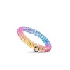 image:imageTELETIES  Spiral Hair Coils  Ponytail Holder Hair Ties for Women  Phone Cord Hair Ties  Strong Grip No Rip Water Resistant No Crease Hair Tie Coils  3 pack Small TortoiseEat Glitter for Breakfast