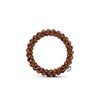 image:imageTELETIES  Spiral Hair Coils  Ponytail Holder Hair Ties for Women  Phone Cord Hair Ties  Strong Grip No Rip Water Resistant No Crease Hair Tie Coils  3 pack Small TortoiseTortoise