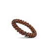 image:imageTELETIES  Spiral Hair Coils  Ponytail Holder Hair Ties for Women  Phone Cord Hair Ties  Strong Grip No Rip Water Resistant No Crease Hair Tie Coils  3 pack Small TortoiseTortoise