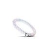 image:imageTELETIES  Spiral Hair Coils  Ponytail Holder Hair Ties for Women  Phone Cord Hair Ties  Strong Grip No Rip Water Resistant No Crease Hair Tie Coils  3 pack Small TortoisePeppermint