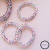 image:imageTELETIES  Spiral Hair Coils  Ponytail Holder Hair Ties for Women  Phone Cord Hair Ties  Strong Grip No Rip Water Resistant No Crease Hair Tie Coils  3 pack Small TortoiseParty People