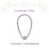image:imageTeleties  Headband  Spiral Head Bands for Women  Phone Cord Hair Bands  Prevents Slippage  Strong Grip No Rip Water Resistant No Crease  Spring  Lavender MistLavender Mist
