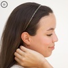 image:imageTeleties  Headband  Spiral Head Bands for Women  Phone Cord Hair Bands  Prevents Slippage  Strong Grip No Rip Water Resistant No Crease  Wild Side