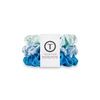 image:imageTELETIES  Large Scrunchie  100 Natural Silk  Soft amp Gentle  Prevents Breakage amp Damage  Safe for Sleep  Ideal for Thick amp All Hair Textures  Blue My MindBlue My Mind  Large