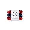 image:imageTELETIES  Large Scrunchie  100 Natural Silk Hair Scrunchie  Soft amp Gentle on Hair  Prevents Breakage amp Damage  Safe for Sleep  Ideal for ThinMedium Hair  All Hair Textures  Independence Bae