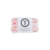 image:imageTELETIES  Small Spiral Hair Coils  Sports Collection  Ponytail Holder Hair Ties for Women  Phone Cord Hair Ties  Strong Grip No Rip Water Resistant No Crease  3 pack  FootballBallet  Large