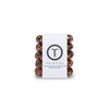 image:imageTELETIES  Tiny Spiral Hair Coils  For Kids amp Super Thin Hair  Mini Phone Cord Ponytail Holder for Braid Ends  Strong Grip No Rip Water Resistant No Crease  Tiny 5 pack  TortoiseTortoise