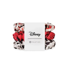 image:imageDisney TELETIES Mickey Mouse Large Silk ScrunchiesMickey Mouse  Large