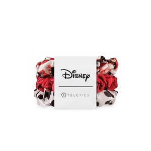 image:imageDisney TELETIES Mickey Mouse Small Silk ScrunchiesMickey Mouse  Small