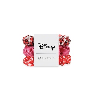 image:imageDisney TELETIES Mickey Mouse Small Silk ScrunchiesMinnie Mouse  Small