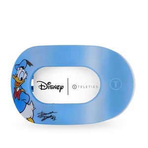image:imageDisney TELETIES Mickey and Friends Large Flat Round Hair ClipDonald Duck  Large