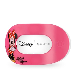 image:imageDisney TELETIES Mickey and Friends Large Flat Round Hair ClipMinnie Mouse  Large