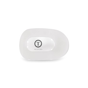 image:imageTELETIES  Large Flat Round Clip  Strong Grip Bendable Teeth Comfortable Curved Design  For Lying Down Yoga Driving amp More  Ideal for Thick Hair  For All Hair Textures  Coconut WhiteCoconut White