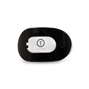 image:imageTELETIES  Medium Flat Round Clip  Strong Grip Bendable Teeth Comfortable Curved Design  Ideal for MediumThick Hair  For All Hair Textures  Almond BeigeJet Black