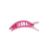 image:imageTELETIES  Large Flat Rectangle Clip  Ideal for Thick Hair  For Lying Down Yoga Driving amp More Strong Grip Bendable Teeth Comfortable Curved Design All Hair Textures  Valentine  Kiss amp TellLarge  Kiss  Tell