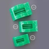 image:imageTELETIES  Medium Flat Rectangle Clip  For MediumThick Hair  For Lounging Travel Yoga amp More Strong Grip Bendable Teeth Comfortable LayBack Design All Hair Textures  Spring SplashSpring Splash