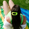 image:imageTELETIES  Medium Flat Round Clip  Ideal for MediumThick Hair  For Lying Down Yoga Driving amp More  Strong Grip Bendable Teeth Comfortable Curved Design  For All Hair Textures  Summer Brights