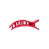 image:imageTELETIES  Medium Heart to Heart Flat Clip  For MediumThick Hair  For Lounging Travel Yoga amp More Strong Grip Bendable Teeth Comfortable LayBack Design All Hair Textures Valentines Red