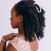image:imageTELETIES  Medium Open Hair Clip  For Thin to MediumThick Hair  Strong Grip Bendable Teeth Comfortable Cutout Design  All Hair Textures  Jet BlackCoconut White