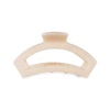 image:imageTELETIES  Open Large Hair Clip  For Thick to SuperThick Hair  Claw Clips for Women  Strong Grip Bendable Teeth Comfortable Curved Design  For All Textures  Spring  Lavender MistSoft Surf  Large