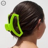 image:imageTELETIES  Open Large Hair Clip  For Thick to SuperThick Hair  Strong Grip Bendable Teeth Comfortable Curved Design  For All Textures  Summer SkySummer Brights