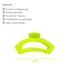 image:imageTELETIES  Open Medium Hair Clip  For Thin to MediumThick Hair  Claw Clips for Women  Strong Grip Bendable Teeth Comfortable Curved Design  For All Textures  Summer BrightsSummer Brights