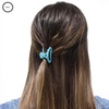image:imageTELETIES  Open Tiny Hair Clip  For Super Thin Hair Little Kids Halfup Hairstyles  Strong Grip Bendable Teeth Comfortable Curved Design  For All Hair Textures  Summer SkySummer Sky