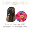 image:imageTELETIES  Open Tiny Hair Clip  For Super Thin Hair Little Kids Halfup Hairstyles  Strong Grip Bendable Teeth Comfortable Curved Design  For All Hair Textures  Summer SkySummer Sky