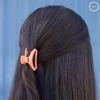 image:imageTELETIES  Open Tiny Hair Clip For Super Thin Hair Little Kids Halfup Hairstyles  Strong Grip Bendable Teeth Comfortable Curved Design Mini Claw Clip  Spring  Blue LagoonDreamsicle  Tiny
