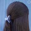 image:imageTELETIES  Open Tiny Hair Clip For Super Thin Hair Little Kids Halfup Hairstyles  Strong Grip Bendable Teeth Comfortable Curved Design Mini Claw Clip  Spring  Blue LagoonBlue Lagoon  Tiny