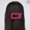 image:imageTELETIES  Small Flat Rectangle Clip  For ThinMedium Hair  For Lounging Travel Yoga amp More  Strong Grip Bendable Teeth Comfortable LayBack Design  All Hair Textures  Sage It Aint SoWild Side