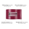 image:imageTELETIES  Small Flat Rectangle Clip  For ThinMedium Hair  For Lounging Travel Yoga amp More  Strong Grip Bendable Teeth Comfortable LayBack Design  All Hair Textures  Sage It Aint SoWild Side