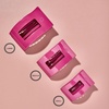 image:imageTELETIES  Small Flat Rectangle Clip  For ThinMedium Hair  For Lounging Travel Yoga amp More  Strong Grip Bendable Teeth Comfortable LayBack Design  All Hair Textures  Wild SideWild Side