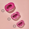 image:imageTELETIES  Small Flat Round Clip  For ThinMedium Hair  For Lounging Travel Yoga amp More  Strong Grip Bendable Teeth Comfortable LayBack Design  All Hair Textures  Wild SideWild Side