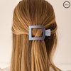 image:imageTELETIES  Small Flat Square Clip  For Lying Down Yoga Driving amp More  Strong Grip Bendable Teeth Comfortable Curved Design  Ideal for ThinMedium Hair  Spring Collection  Calming CoralHampton Bay