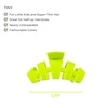 image:imageTELETIES  Tiny Hair Clip  For Super Thin Hair Little Kids Halfup Hairstyles  Strong Grip Bendable Teeth Comfortable Curved Design  For All Hair Textures  Summer SkySummer Brights