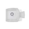 image:imageTELETIES  Large Flat Square Clip  For Lying Down Yoga Driving amp More  Strong Grip Bendable Teeth Comfortable Curved Design  Ideal for Thick Hair  Core Collection  Almond BeigeCoconut White