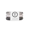 image:imageTELETIES  Large Spiral Hair Coils  For Thick Hair  Ponytail Holder for Women  Phone Cord Hair Ties  Strong Grip Water Resistant No Crease  Halloween  3 pack  WebbedLarge  Webbed