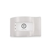 image:imageTELETIES  Medium Flat Rectangle Clip  For MediumThick Hair  For Lounging Travel Yoga amp More  Strong Grip Bendable Teeth Comfortable LayBack Design  All Hair Textures  Coconut WhiteCoconut White