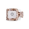 image:imageTELETIES  Medium Flat Square Clip  For Lying Down Yoga Driving amp More  Strong Grip Bendable Teeth Comfortable Curved Design  Ideal for Medium Hair  Core Collection  Blonde TortoiseBlonde Tortoise