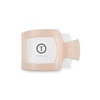 image:imageTELETIES  Medium Flat Square Clip  For Lying Down Yoga Driving amp More  Strong Grip Bendable Teeth Comfortable Curved Design  Ideal for Medium Hair  Core Collection  Blonde TortoiseAlmond Beige