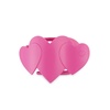 image:imageTELETIES  Medium Heart to Heart Flat Clip  For MediumThick Hair  For Lounging Travel Yoga amp More Strong Grip Bendable Teeth Comfortable LayBack Design All Hair Textures Valentines PinkMedium  Pink